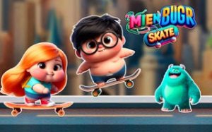 City Skateboard Pet Chase