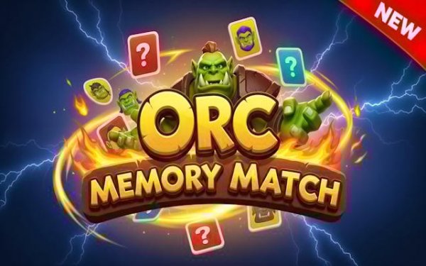 Orc Memory Match: Brain Training Card Game Online