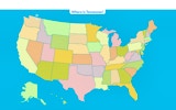 U.S. 50 States Quiz Game Online