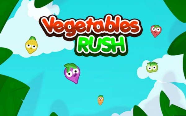 Vegetables Rush: Match 3 Puzzle Game Online