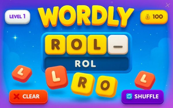 Wordly - Anagram Word Puzzle Game Online