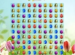 Cheerful Easter Match 3 Puzzle Game