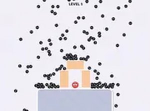 Red Hide Ball Puzzle Game