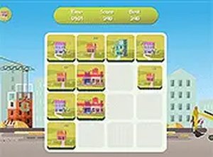 2048 City Merge Puzzle Game