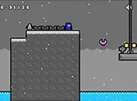 Blue Imposter Obstacle Game Arcade Game