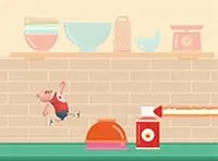 Sausage Run Online Arcade Game