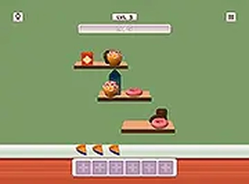 Good Shelves Matching Puzzle Game