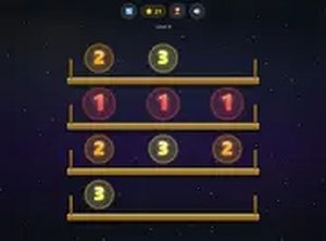 Sorting by Shelves Numbers Puzzle Game