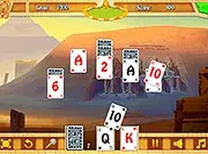 Egypt Solitaire Online Puzzle Game
