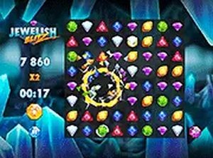 Jewelish Blitz Online Match 3 Puzzle Game
